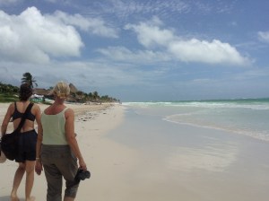 Tulum Beach Nine Months Later