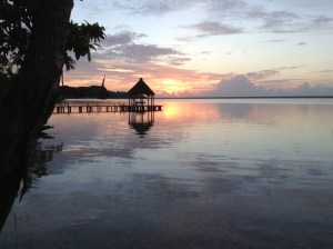 First Sunrise Living in Bacalar