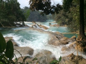 We climbed and climbed.