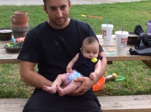 Sophia Aria Fisher and Daddy