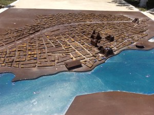 Model of Bacalar Found In The City Park
