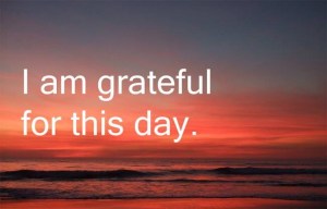 Gratitude, Gratitude, Gratitude