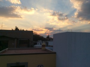 Judy's beloved rooftop view.