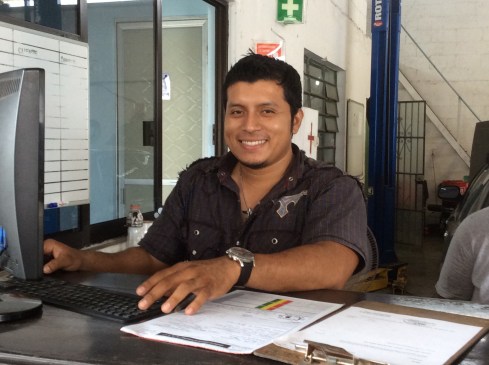 Alex was there to explain and help.