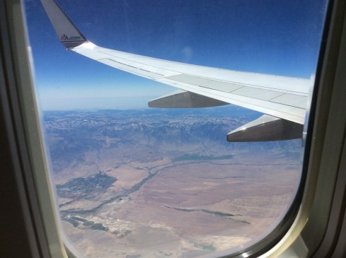 It's a long flight from Cancun to Dallas to San Francisco.