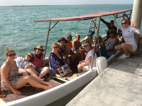 Heading out to enjoy the lake.