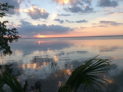 Sunrise near our property.