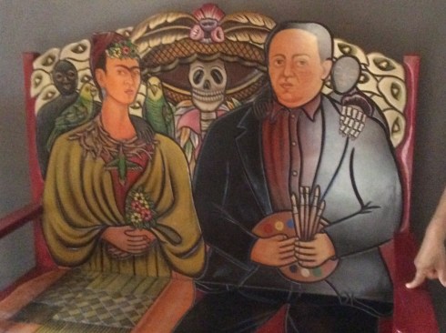 One of Mexico's most famous couples, Freda Kalo & Diego Rivera