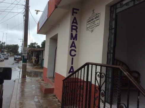Pharmacy adjacent to the clinic.