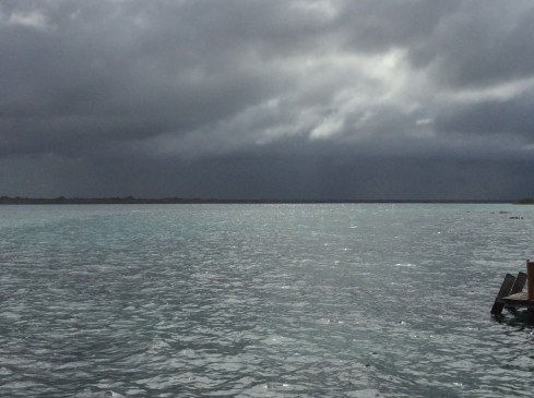 One of the many changing faces of the laguna.