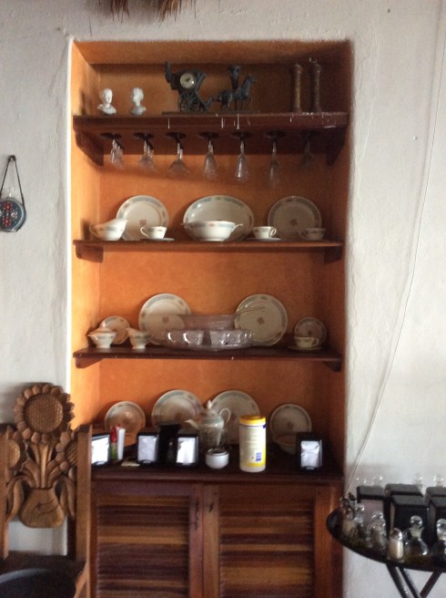 A built-in cabinet that we will have incorporated into the house design.