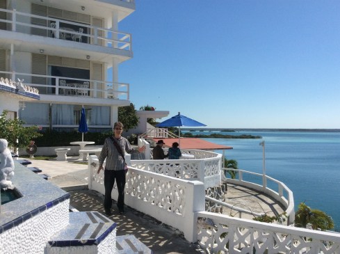 The food is good and the view is no extra charge.