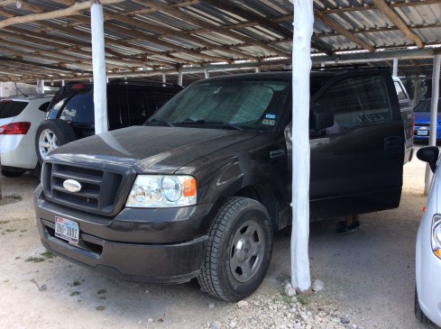 A tight squeeze getting in. Getting out was even more fun.