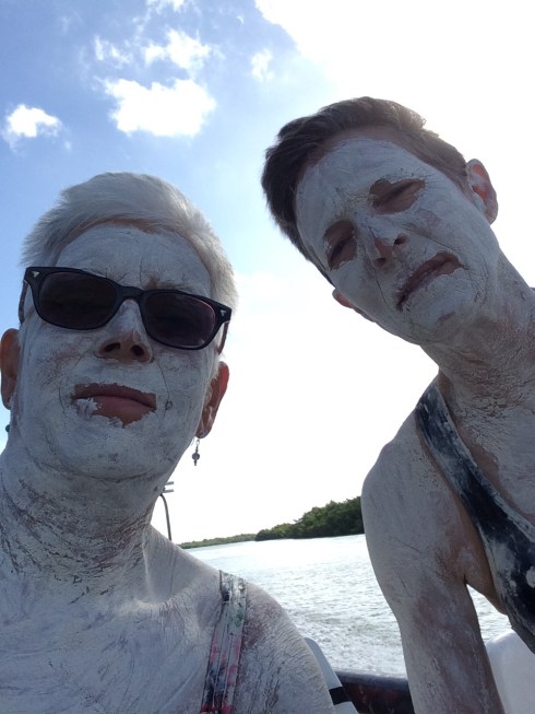 Our skin was baby soft.