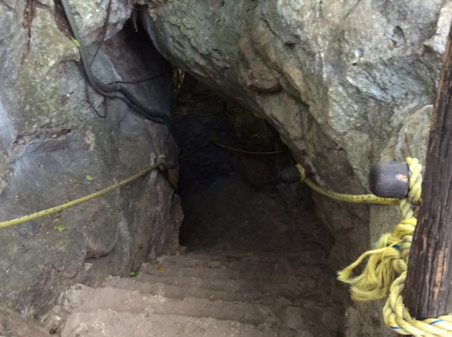 Air conditioned on a hot day.