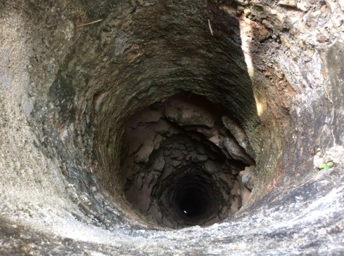 The deepest well I've ever seen.