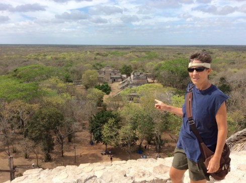 Lisa points the way.