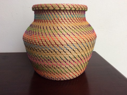 I paid less than $20 for this 9" tall basket. 