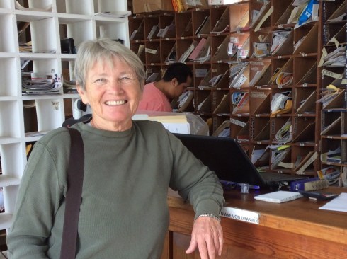 Picking up your mail in San Miguel.