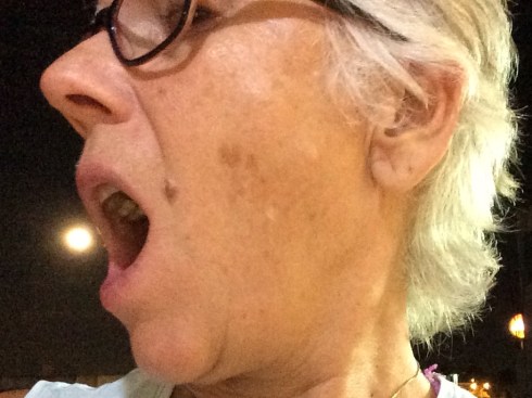 Forgive my goofy photo. It's what happens with no sleep and high stress.